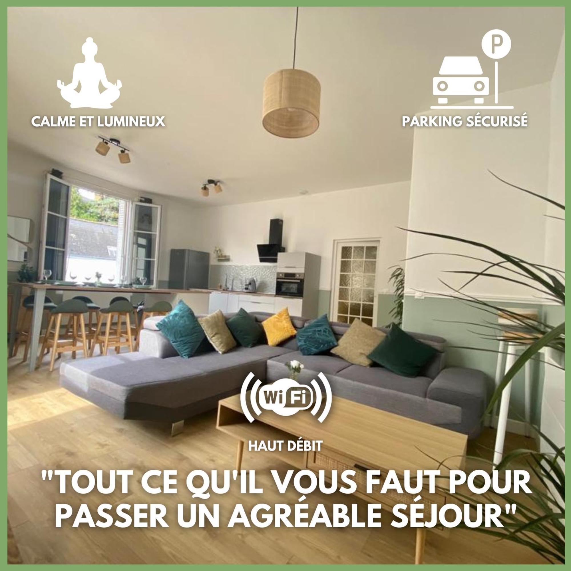 Elegance & Confort Au Coeur De Cholet ! Kültér fotó